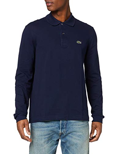 Lacoste L1312 Polo, Azul (Marine), XL (Talla del fabricante: 6) para Hombre