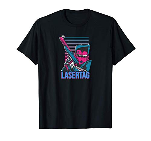 Lasertag Juego de láser-tag gamer regalo gaming Lasertag Camiseta