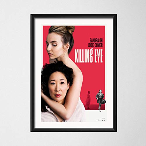 lubenwei Killing Eve Serie de TV Arte Pintura Seda Lienzo Cartel Pared decoración del hogar 40x50cm Sin Marco (WA-2934)