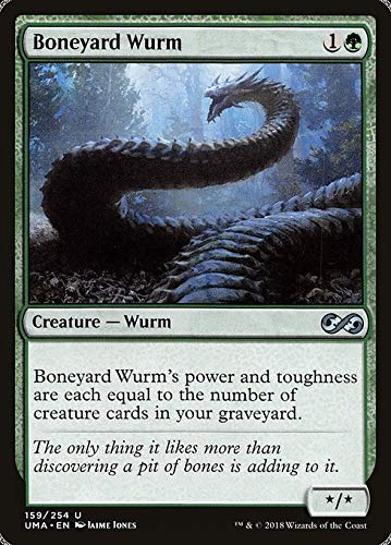 Magic: the Gathering MTG - Boneyard Wurm - Ultimate Masters UMA 159/254 Foil English