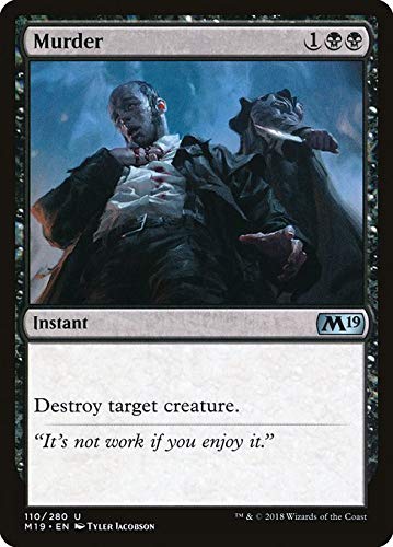 Magic: the Gathering MTG - Murder - Core Set 2019 M19 110/314 Foil English