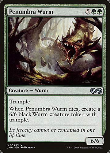 Magic: the Gathering MTG - Penumbra Wurm - Ultimate Masters UMA 177/254 Foil English