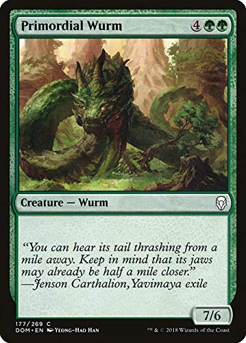 Magic: the Gathering MTG - Primordial Wurm - Dominaria Dom 177/280 English