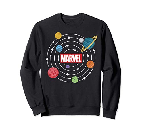 Marvel Solar System Logo Sudadera