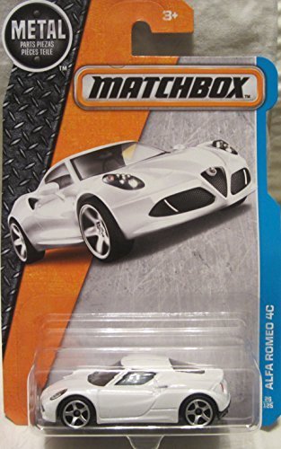 MATCHBOX 2016 MBX Adventure City Alfa Romeo 4C 26/125 by Matchbox