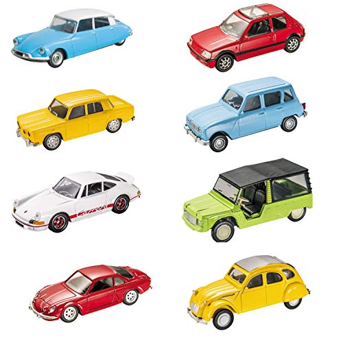 Mondo Motors 53167/ALP-R, Coches Franceses, surtido: modelos aleatorios