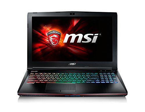 MSI Gaming GE62 6QD(Apache Pro)-1437FR 2.6GHz I7-6700HQ 15.6" 1920 x 1080Pixeles Negro - Ordenador portátil (Portátil, Negro, Concha, Juego, I7-6700HQ, Intel Core i7-6xxx)