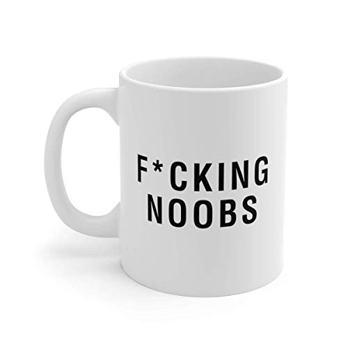 N\A Taza Noob Gamer, Tazas Noob, Tazas de Videojuegos, Regalos de Jugador, Tazas de Jugador, Taza de Novedad, Tazas de Novio, Regalo de Novio de Jugador, Jugador Divertido