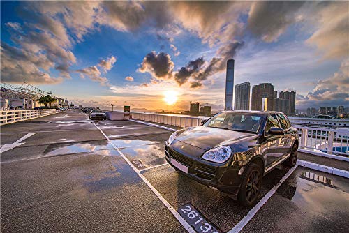 Nonebranded Puzzle Jigsaw Puzzle De 500 Piezas Foto De Porsche Cayenne En Estacionamiento Rompecabezas