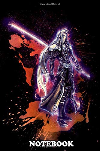 Notebook: Sephiroth Final Fantasy Renegade , Journal for Writing, College Ruled Size 6" x 9", 110 Pages