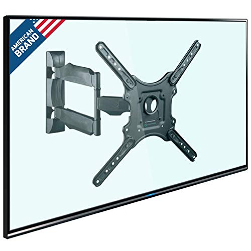 ONKRON M4 Soporte de TV montaje en pared 32- 55" pulgadas Brazo inclinable y giratorio apto para pantallas Planas/LED/LCD/Curve/3D VESA máx. 400x400mm Carga máx. 27kg