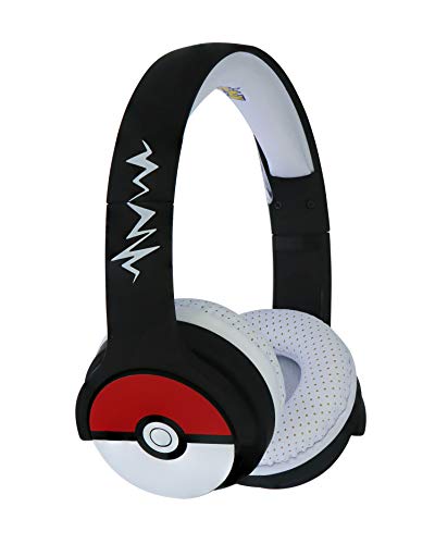 OTL PK0725 Pokemon Pokeball Kids - Auriculares inalámbricos con Bluetooth para niños