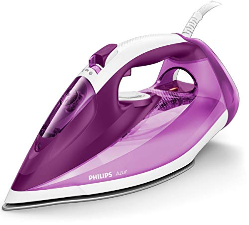 Philips Azur GC4543/30 - Plancha Ropa Vapor, 2500 W, Golpe Vapor 210 g, Vapor Continuo 50 g, Suela Steam Glide +, Antical Integrado