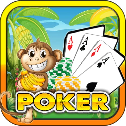 Poker Monkey Jungle Run Free Cards Game Rainforest Escape Top Poker Free Poker Cards Games Free 2015 Casino Jackpot Vegas Best Poker Free App for Kindle Tablets Mobile Casino Poker Cards