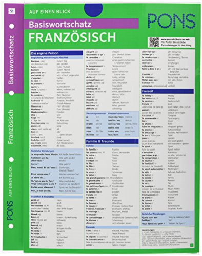 PONS Basiswortschatz auf einen Blick Französisch: 51