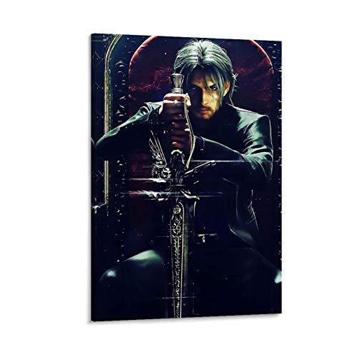 Póster de Final Fantasy XV HD para pared, lienzo decorativo para sala de estar, dormitorio, 40 x 60 cm