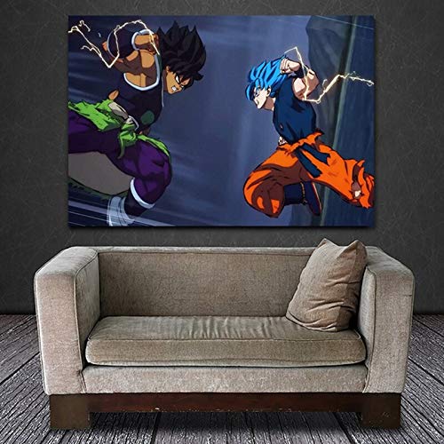 Puzzle 1000 Piezas Arte de Estilo nórdico clásico Anime Dragon Ball Puzzle 1000 Piezas Rompecabezas de Juguete de descompresión Intelectual Educativo Divertido Juego familiar50x75cm(20x30inch)