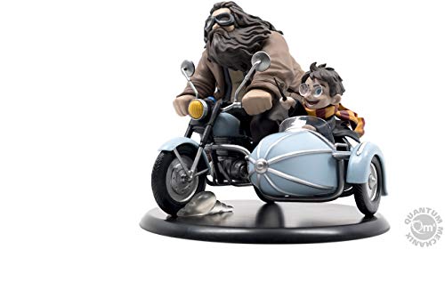 Quantum Mechanix- Figura QFIG Harry Potter Harry & Hagrid, Multicolor (HP-0110)