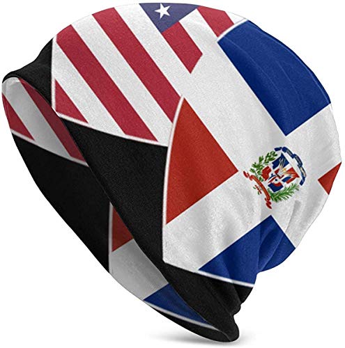 Quintion Cooper - Gorro de lana para hombre y mujer, color negro