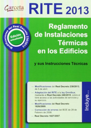 Reglamento de Instalaciones Térmicas en edificios. RITE 2013 (Reglamentos (garceta))