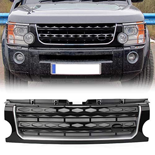 Rejilla De Racing del Frente De Coche Grúa Hood Riñón para Land Rover L319 Discovery 3 LR3 2005 2006 2007 2008 2009 ABS PLÁSTICO