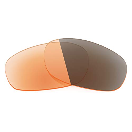 Revant Lentes de Repuesto Compatibles con Gafas de Sol Maui Jim Big Wave, No Polarizados, Naranja Fotocromático