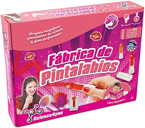 Science4you - Fábrica de Pintalábios - Juguete Científico y Educativo