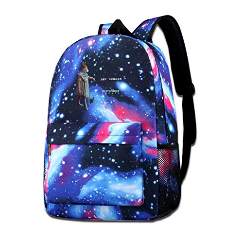 SFWER Mad Season de Matchbox Twenty Mochila Escolar Unisex Informal multifunción Starry Sky para Adolescentes, niñas y niños