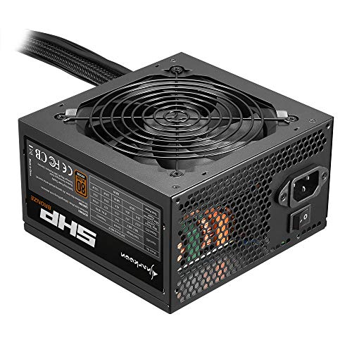 Sharkoon SHP Bronce 600W PC Fuente de alimentación, Negro, 2X PCIe