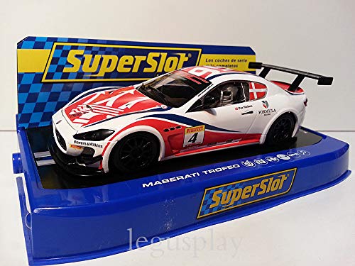 Slot SCX Scalextric Superslot S3572 Compatible Maserati Trofeo World Series 2013 Nº4