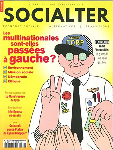 Socialter N 30 les Mutlinationales Sont Elles Passees a Gauche ?  - Aout/Septembre 2018