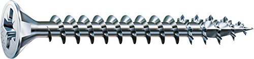 SPAX - Tornillo cincado claro, 4,0 x 20 mm, 1000 Unidades