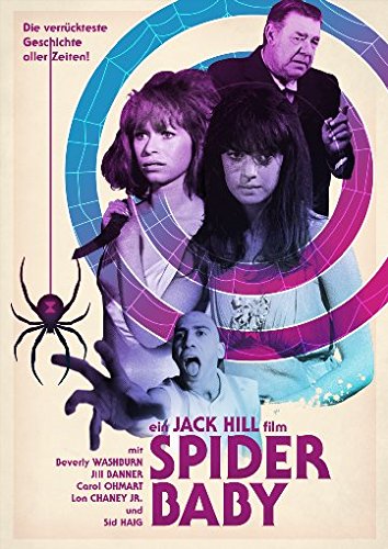 Spider Baby - Limited Edition - Jack Hills herausragender Horrorklassiker erstmals in deutscher Sprache! (+ DVD) [Alemania] [Blu-ray]