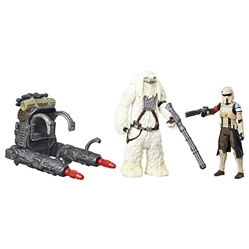 Star Wars - B7261 - Scarif Stormtrooper Squad Leader y Moroff 3.75 Pulgadas Figura de acción