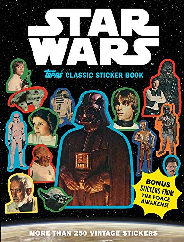 Star Wars Topps Classic Sticker Book