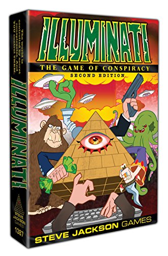 Steve Jackson Games SJG01387 Illuminati 2nd Edition - Multicolor