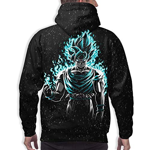 Sudadera con Capucha para Hombre, suéter para jóvenes y Adultos, Manga Larga, Secado rápido, Salvaje, Informal, Hip Hop Dragon Ball Z Goku