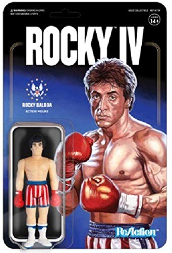 Super7 Rocky 4 Reaction Action Figure Rocky 10 cm Figures