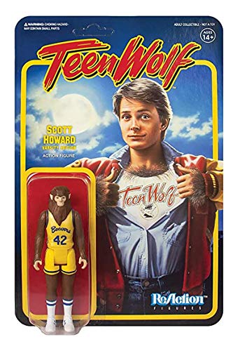 SUPER7 Teen Wolf Reaction Action Figure Teen Wolf Basketball 10 cm Figures