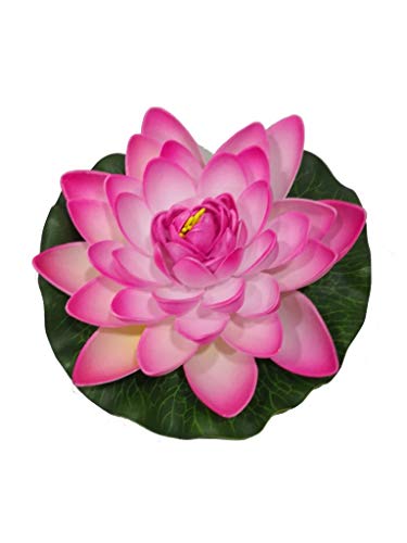 SZ - Flor Loto gomaespuma 17cm Rosa