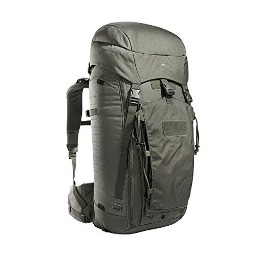 Tasmanian Tiger TT - Mochila modular Pack 45 + gris piedra verde oliva IRR 50 litros mochila militar fabricada según las directrices TL