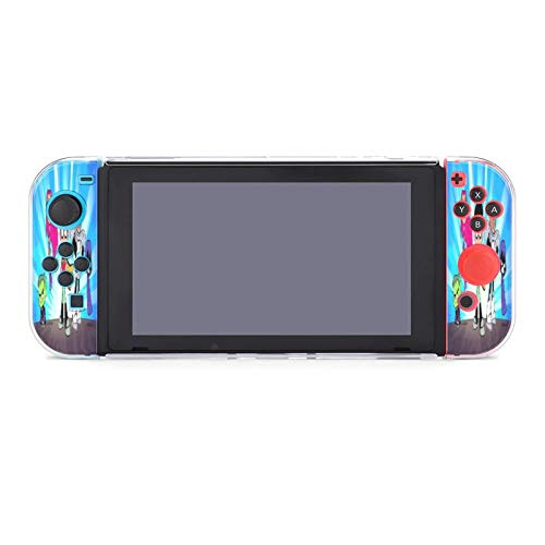 Teen- Titans Go Funda para Nintendo Switch Funda de Transporte ultradelgada con diseño antiarañazos y absorción de Golpes Funda Flexible, Ligera y Duradera Funda