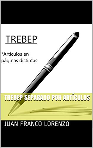 TREBEP SEPARADO POR ARTÍCULOS