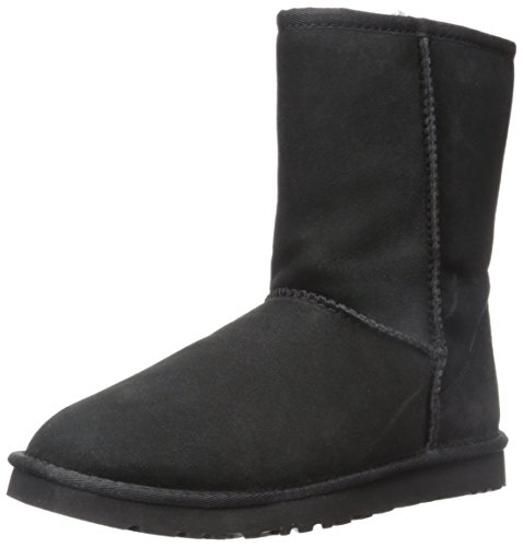 UGG Classic Short II - Botas para mujer, color Negro, talla 36