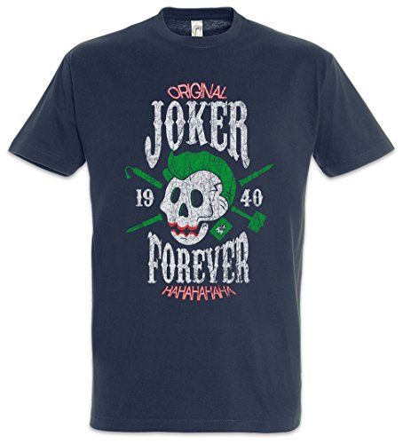 Urban Backwoods Joker Forever Camiseta De Hombre T-Shirt Azul Talla 5XL