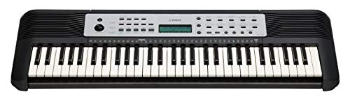 Yamaha YPT-270 - Teclado digital, Función de aprendizaje, 61 teclas, 143 estilos automáticos, negro