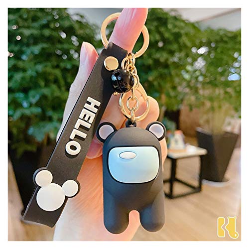 YSJSPKK Llavero New Game Hombre Lobo Kill Key Chain Llavero de Dibujos Animados Lindo Bolsa Creativa Colgante Regalos para Parejas Llavero Encantador (Color : 3)