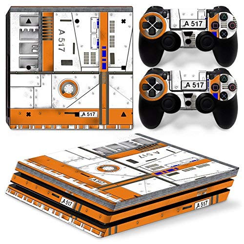 46 North Design Ps4 Pro Playstation 4 Pro Pegatinas De La Consola Airplanes Board + 2 Pegatinas Del Controlador