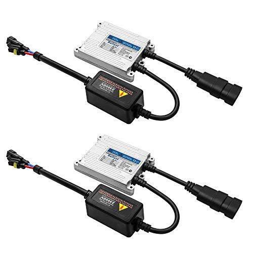 55W Slim HID Ballast HID Balastro Xenon HID No Canbus para H4 H7 H11 H1 H3 H8 H9 HB3 HB4 9005 9006 Pack of 2