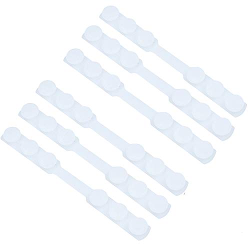 6PCS Máscara Extensión Gancho, Hebilla de extension Ajustable Máscara Correa Extensor Hebilla de Extensión para Protectora Orejas con Gancho de Máscara Orejeras Extensores